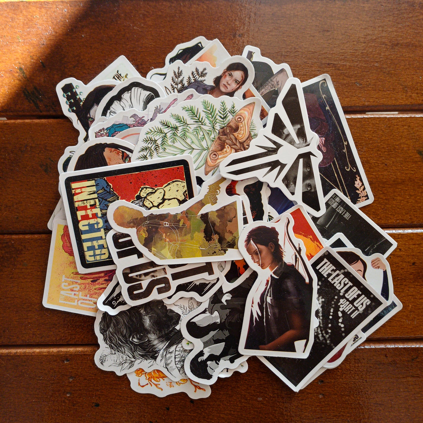 The Last of Us Part II Cartoonish & Aesthetic Stickers