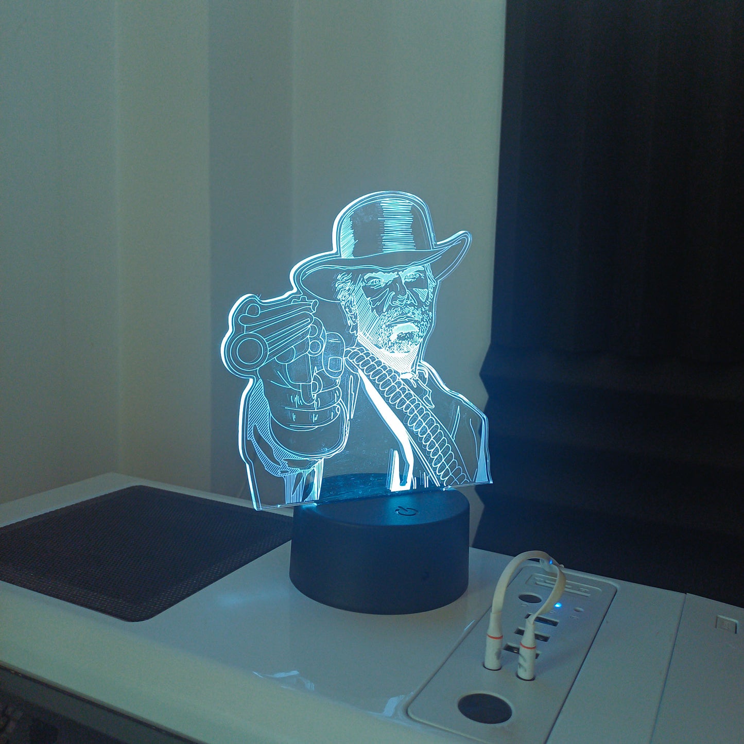 Red Dead Redemption 2 Arthur Morgan Acrylic 3D Lamp