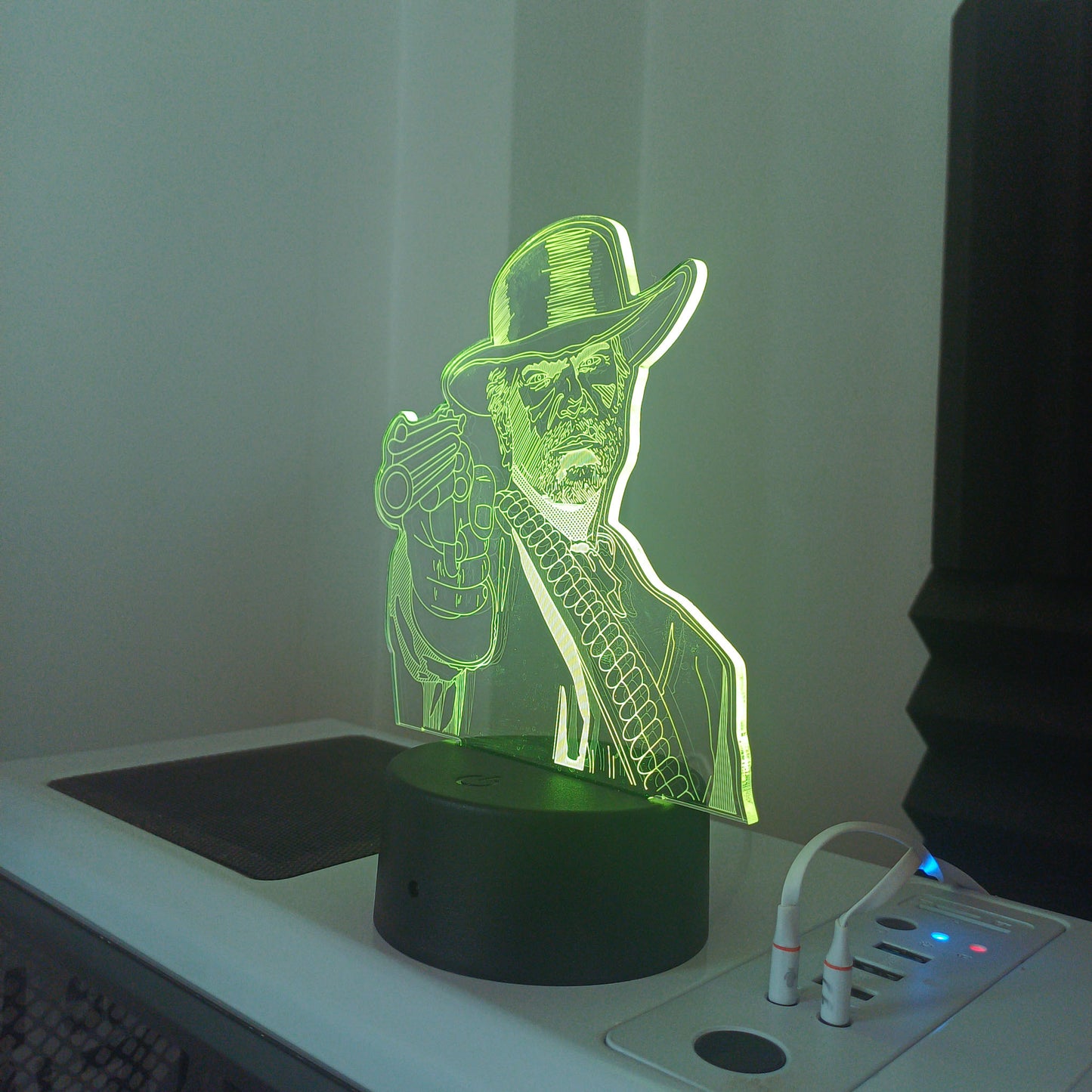 Red Dead Redemption 2 Arthur Morgan Acrylic 3D Lamp