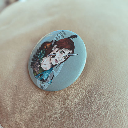 The Last of Us Ellie Pin There Is a Light in The Dark Brooch