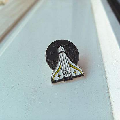 The Last of Us Rocket Ship Metallic Pin