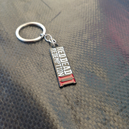 Red Dead Redemption II Silver Keychain