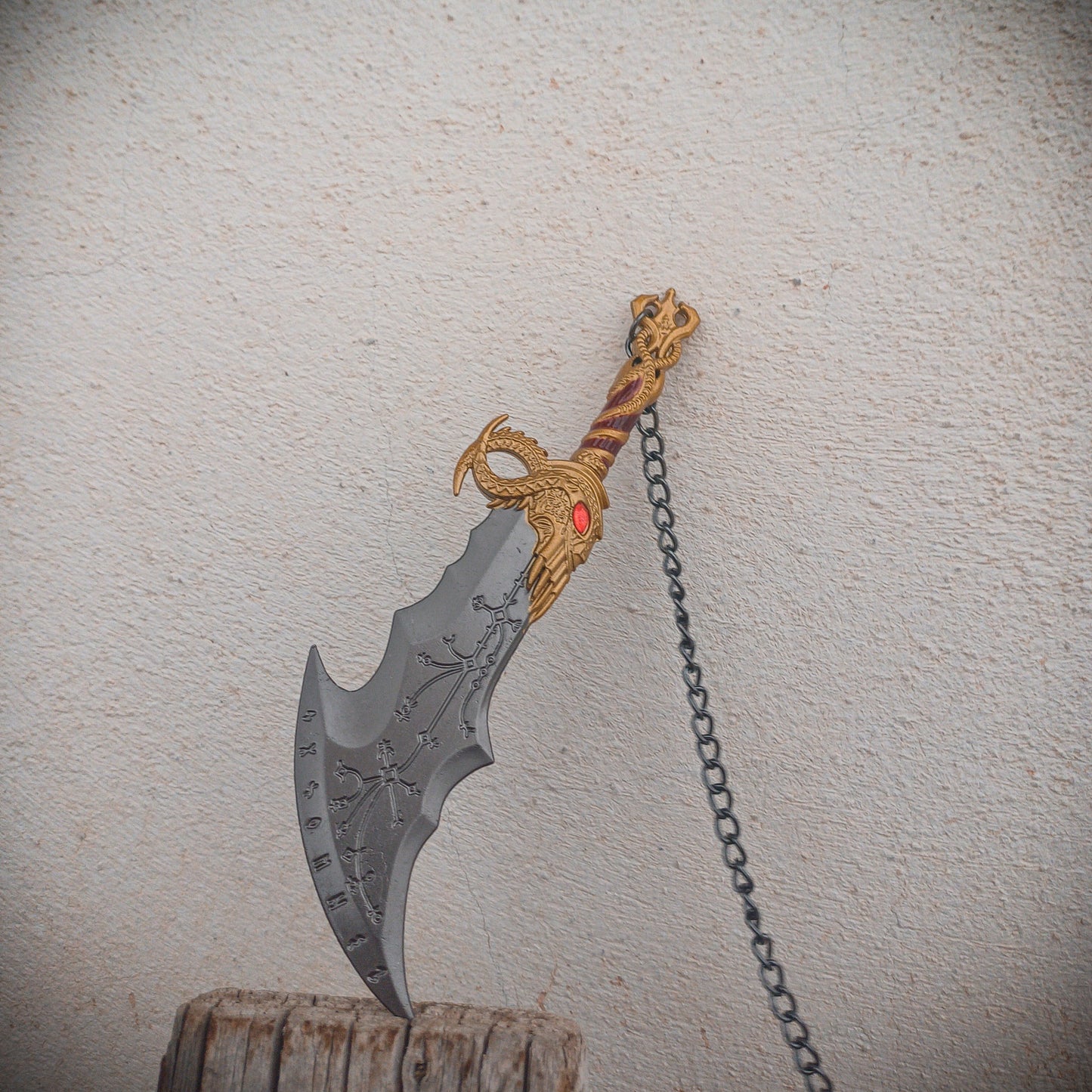 God of War 15cm Double Blades of Chaos with Big Chain
