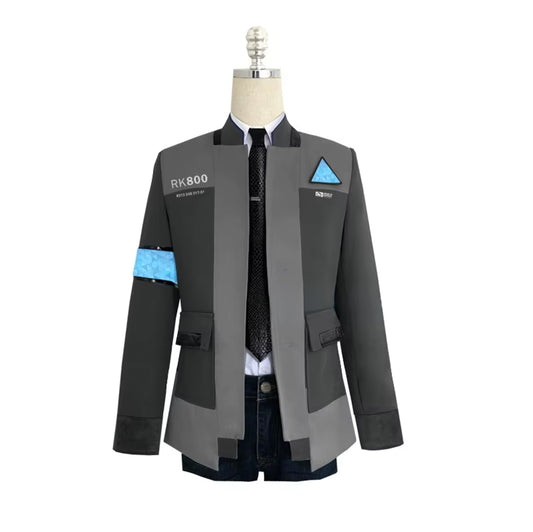 Detroit: Become Human Connor RK800 Agent Uniform Suit Cosplay Costume Jacket