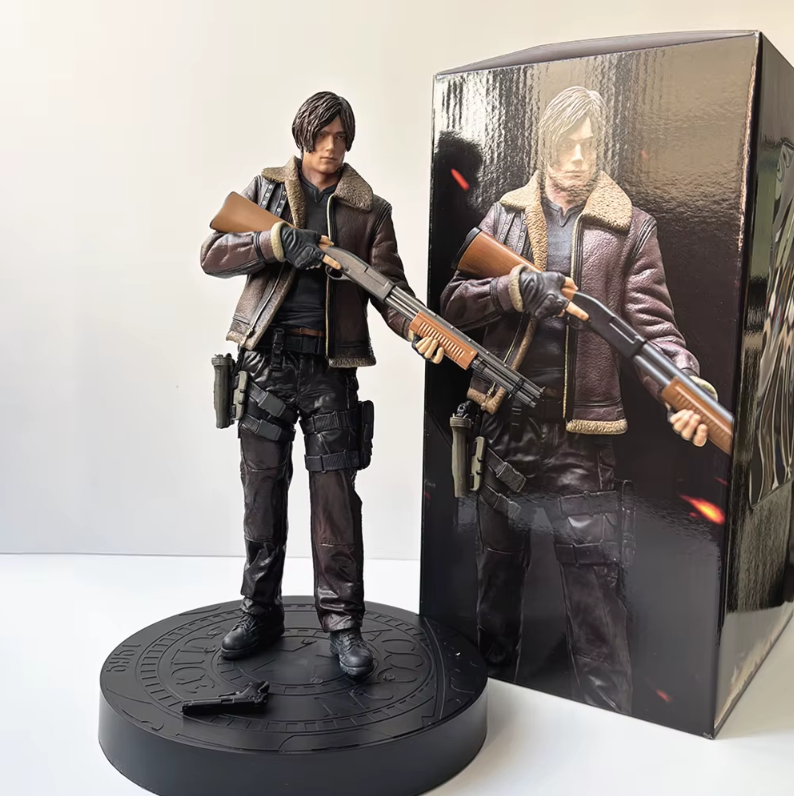 Resident Evil Leon S. Kennedy 33cm PVC Action Figure Biohazard Game