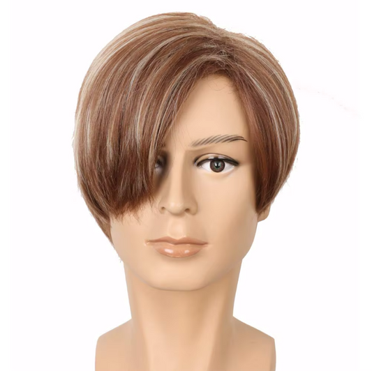 Resident Evil Biohazard Leon Scott Kennedy Cosplay Wig