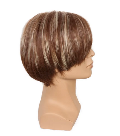 Resident Evil Biohazard Leon Scott Kennedy Cosplay Wig