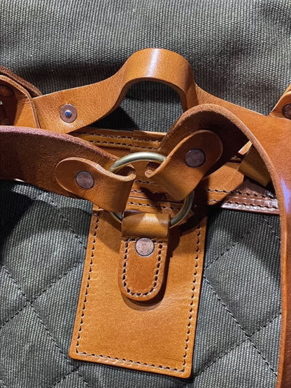 The Last of Us Part II Abby Anderson Custom Leather Survival Backpack