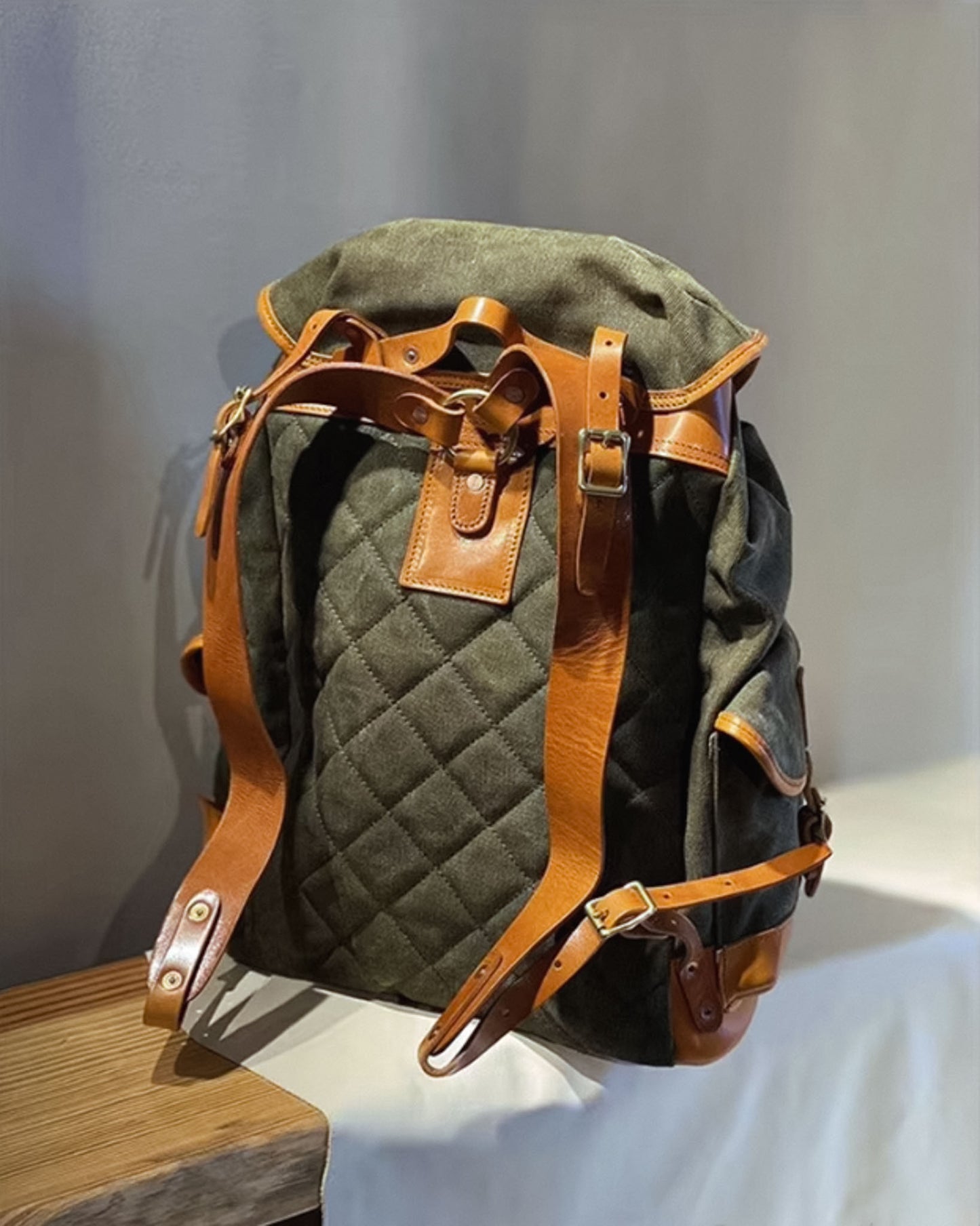 The Last of Us Part II Abby Anderson Custom Leather Survival Backpack