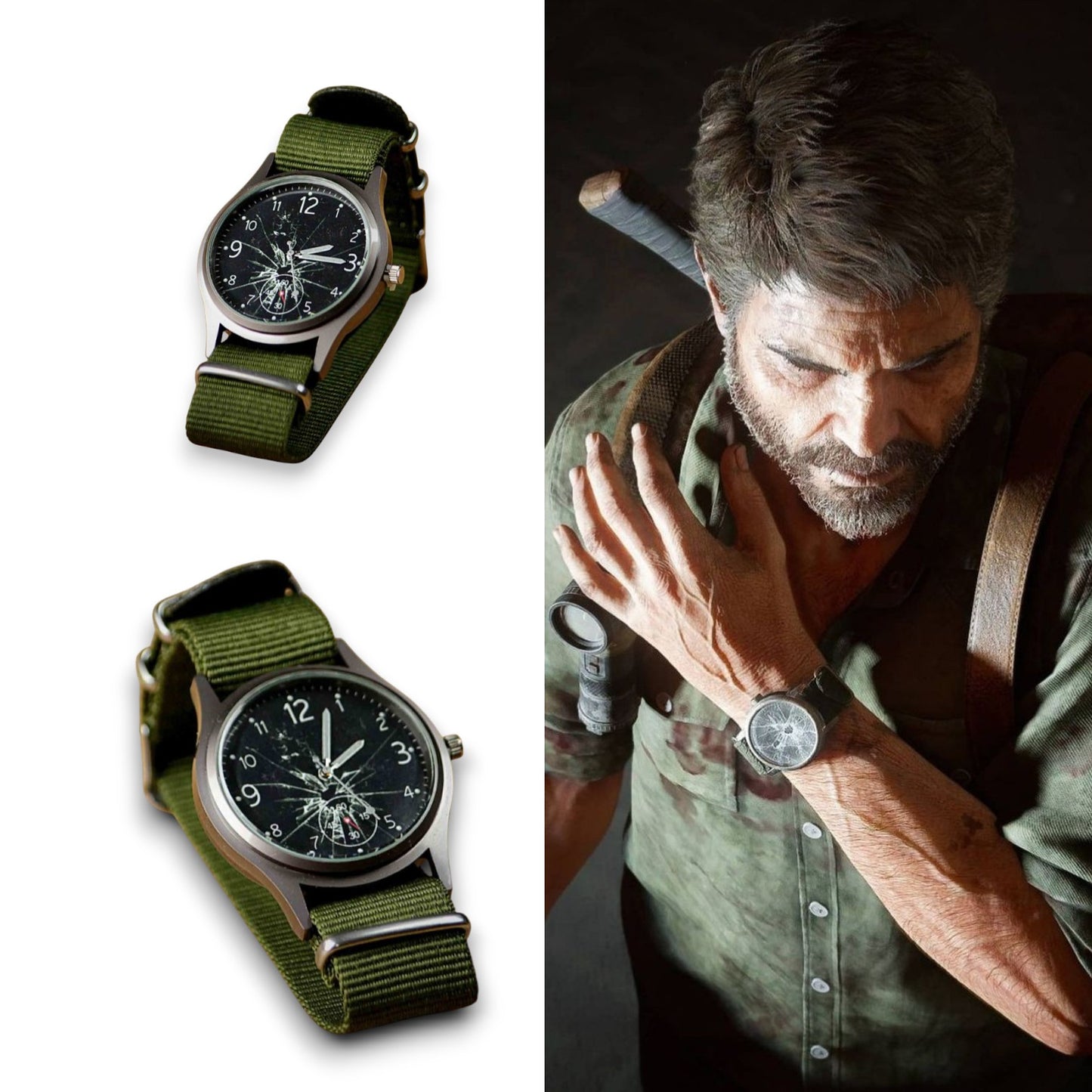 The Last of Us Joel Miller Inspired Working Watch Cosplay