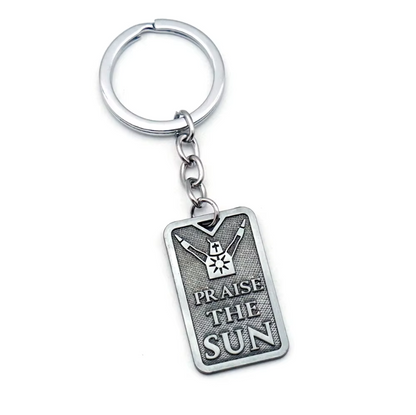 Dark Souls Steel Praise the Sun! Knight of Sunlight Keychain