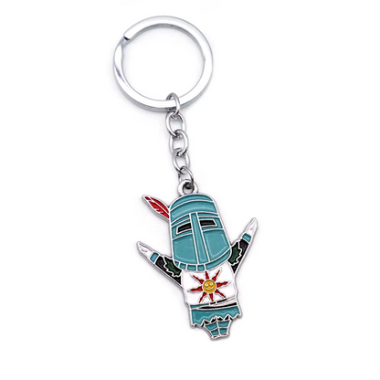 Dark Souls Steel Knight of Sunlight Solaire of Astora Keychain