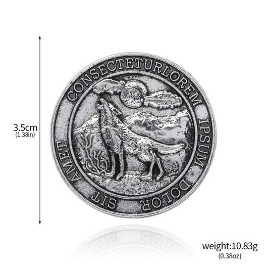 Resident Evil 8 Village Coin RE8 Cosplay Medal
