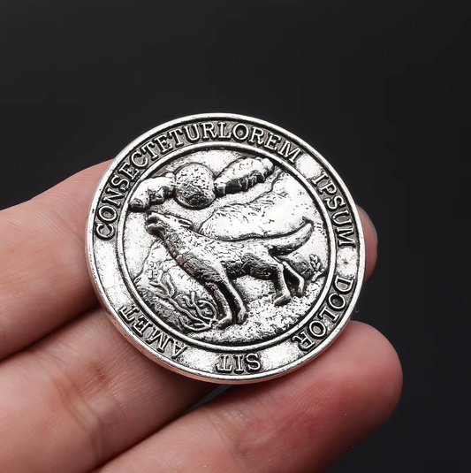 Resident Evil 8 Village Coin RE8 Cosplay Medal