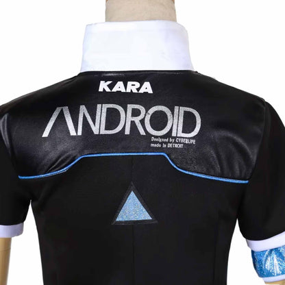 Detroit: Become Human Kara Cosplay Costume Code AX400 Agent Unifrom