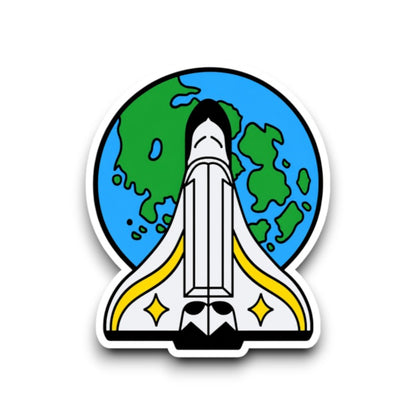 The Last of Us Ellie's Rocket Pin Sticker Kiss-Cut Vinyl