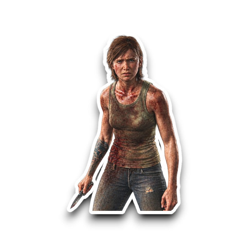 The Last of Us Part II Ellie Williams Vinyl Sticker No.3