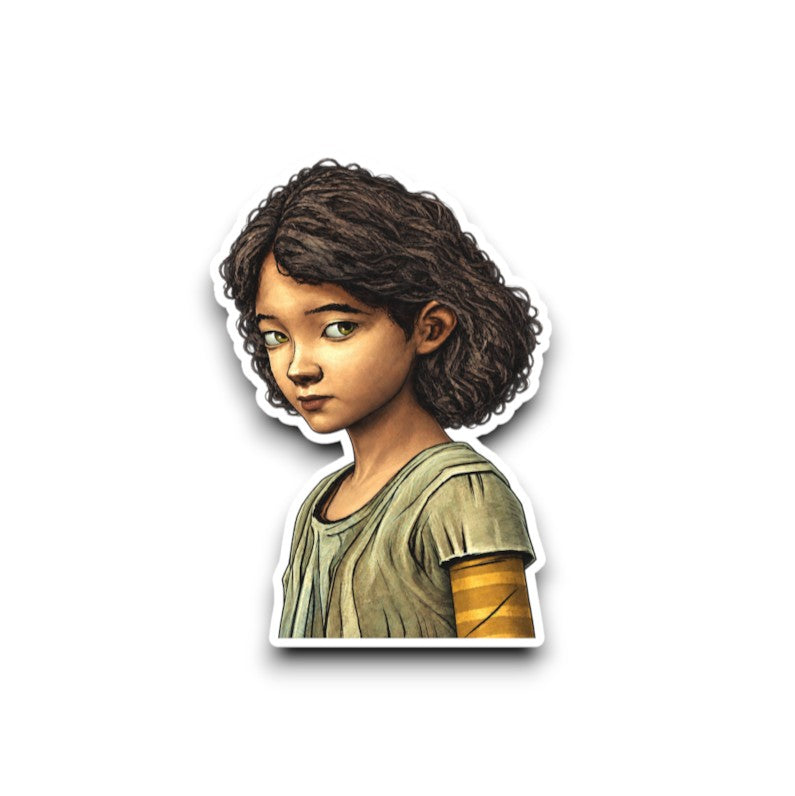 The Walking Dead Telltale Clementine Sticker No.1