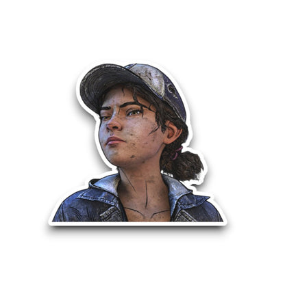 The Walking Dead Telltale Clementine HD Sticker No.3
