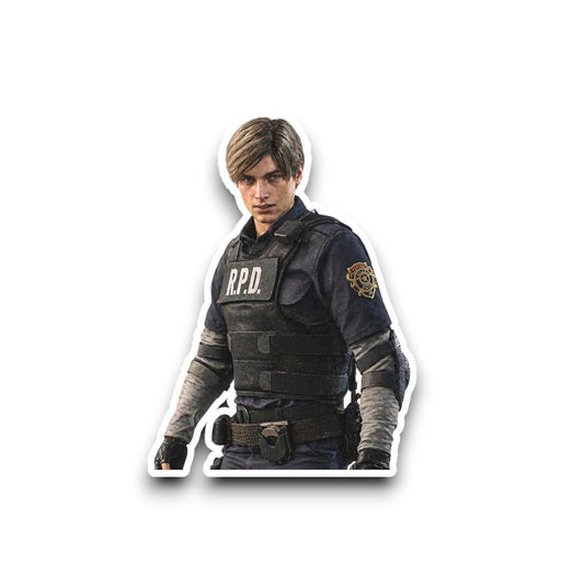 Resident Evil 2 Leon S. Kennedy  Sticker No.3
