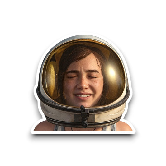 The Last of Us Ellie Williams Museum Flashback Vinyl Sticker No.4