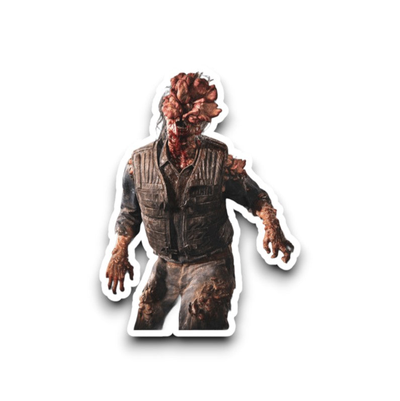 The Last of Us Video Game Clicker Zombie Sticker No.2