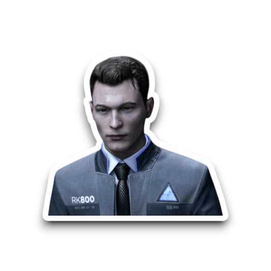 Detroit Become Human Connor 28 Stab Wounds Sticker No.1