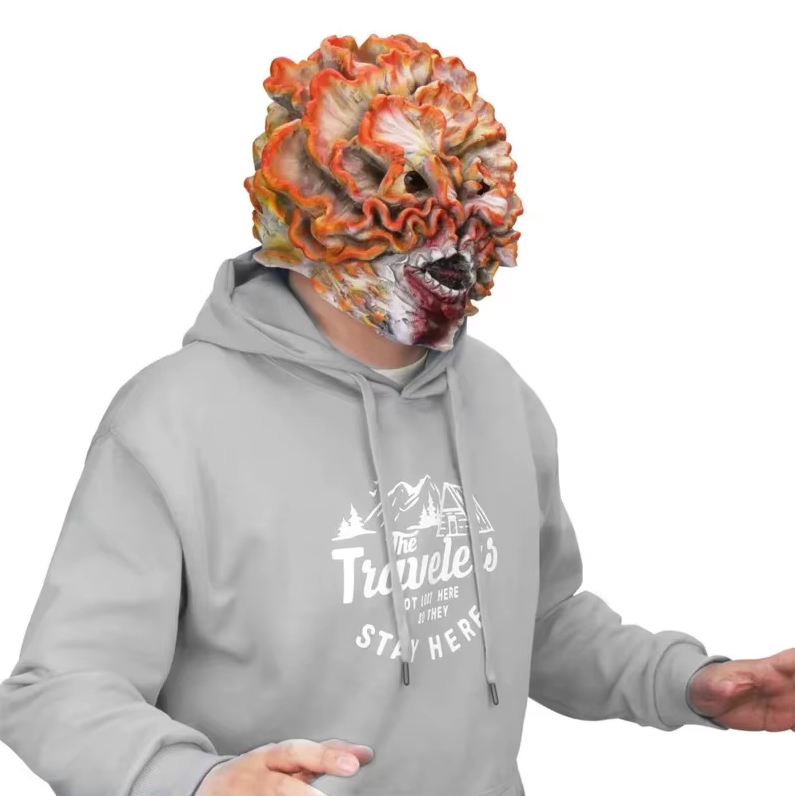 The Last of Us Video Game Clicker Zombie Head Mask