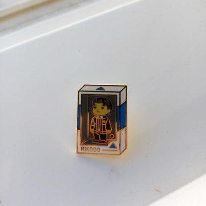 Detroit Become Human Connor RK800 Pin Badge