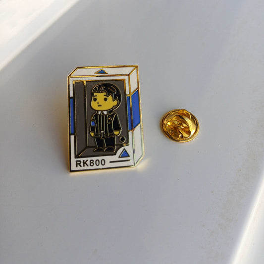 Detroit Become Human Connor RK800 Pin Badge