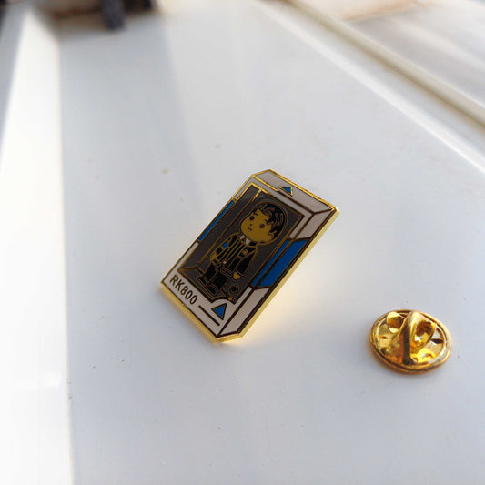Detroit Become Human Connor RK800 Pin Badge
