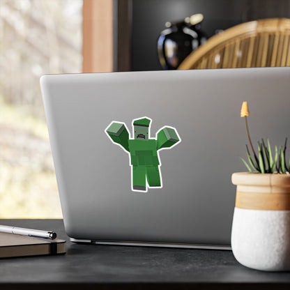 Unturned Video Game Survival Military Zombie Sticker