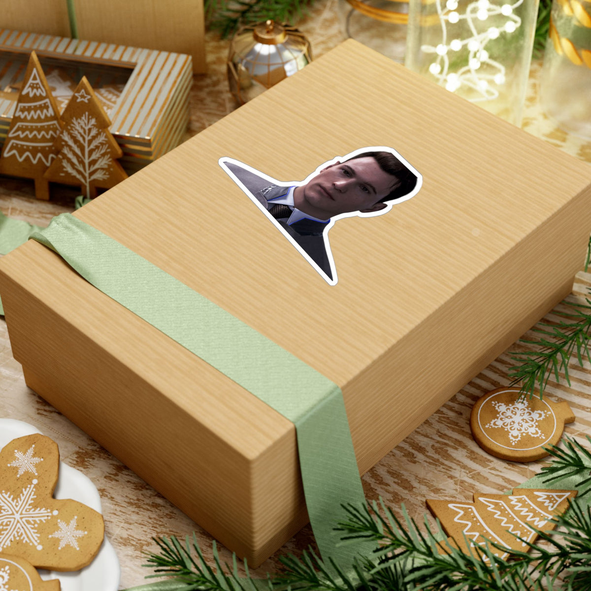 Detroit Become Human Connor RK800 Sticker No.4