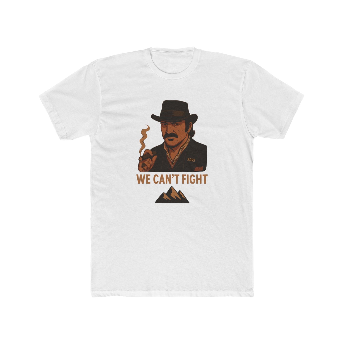 Red Dead Redemption We Can't Fight Nature Tshirt Unisex Cotton Crew Tee