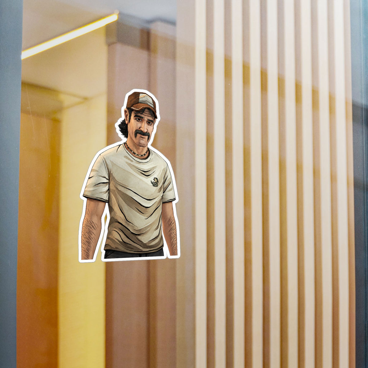 Telltales The Walking Dead Kenny Vinyl Sticker No.1
