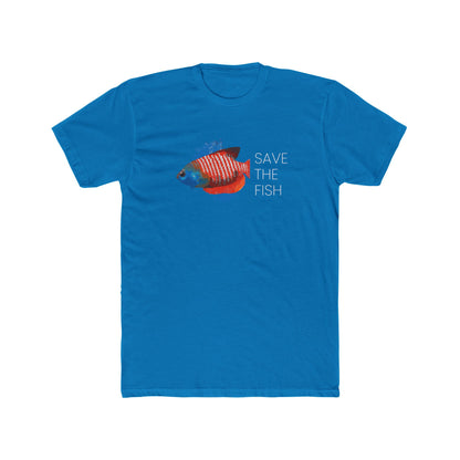 Detroit Become Human Save The Fish Tshirt Unisex Cotton Crew Tee
