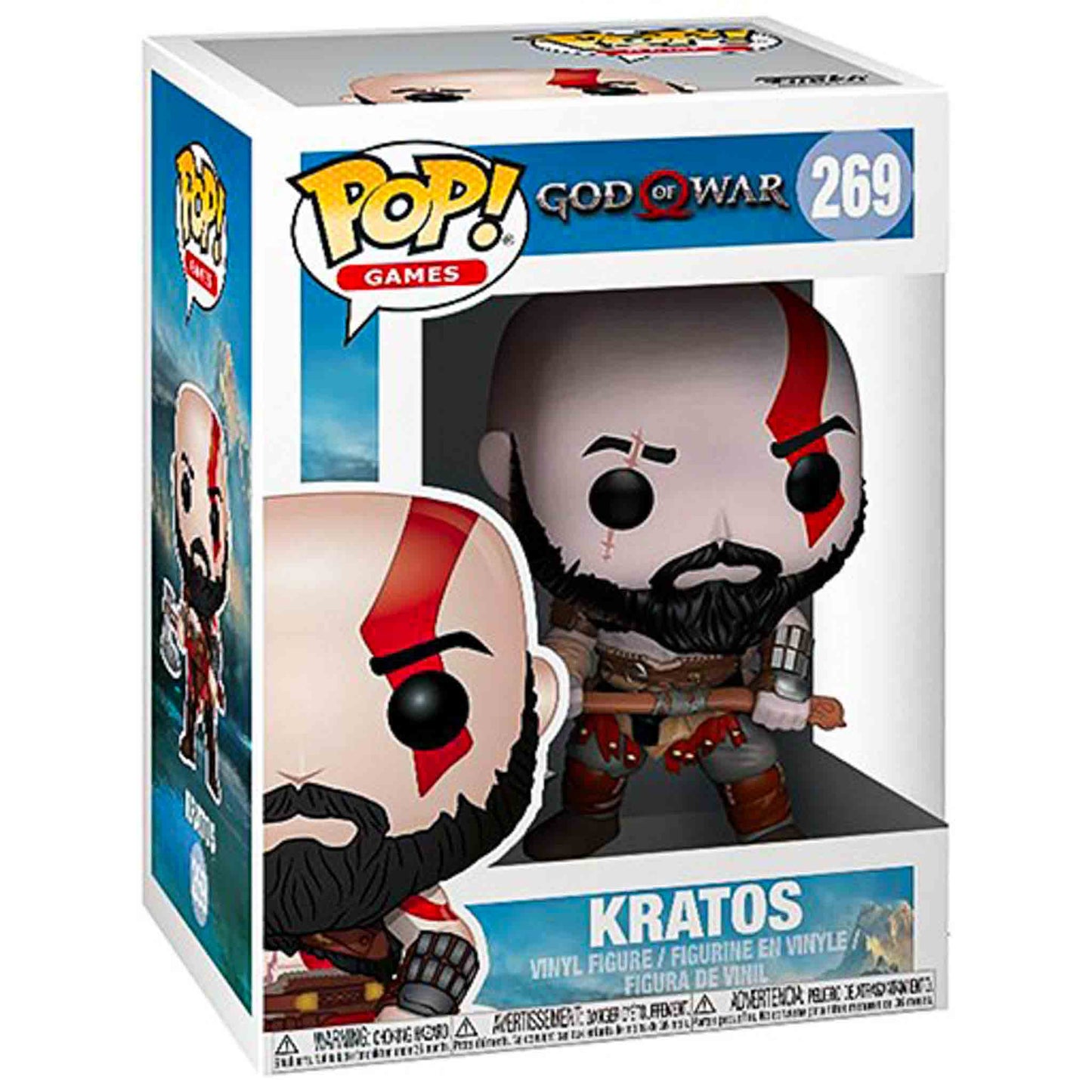 Funko Pop! Game: God of War Kratos 269 - Kratos 269 Available at 2Fast2See.co