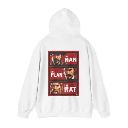 Red Dead Redemption 2 The Man The Plan The Rat Gaming Hoodie
