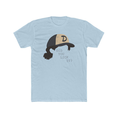The Walking Dead Did You Lick It? Tshirt Unisex Cotton Crew Tee