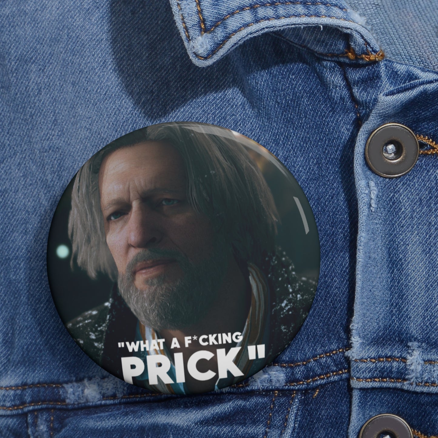 Detroit: Become Human Hank What a f*cking prick Inspired Brooch