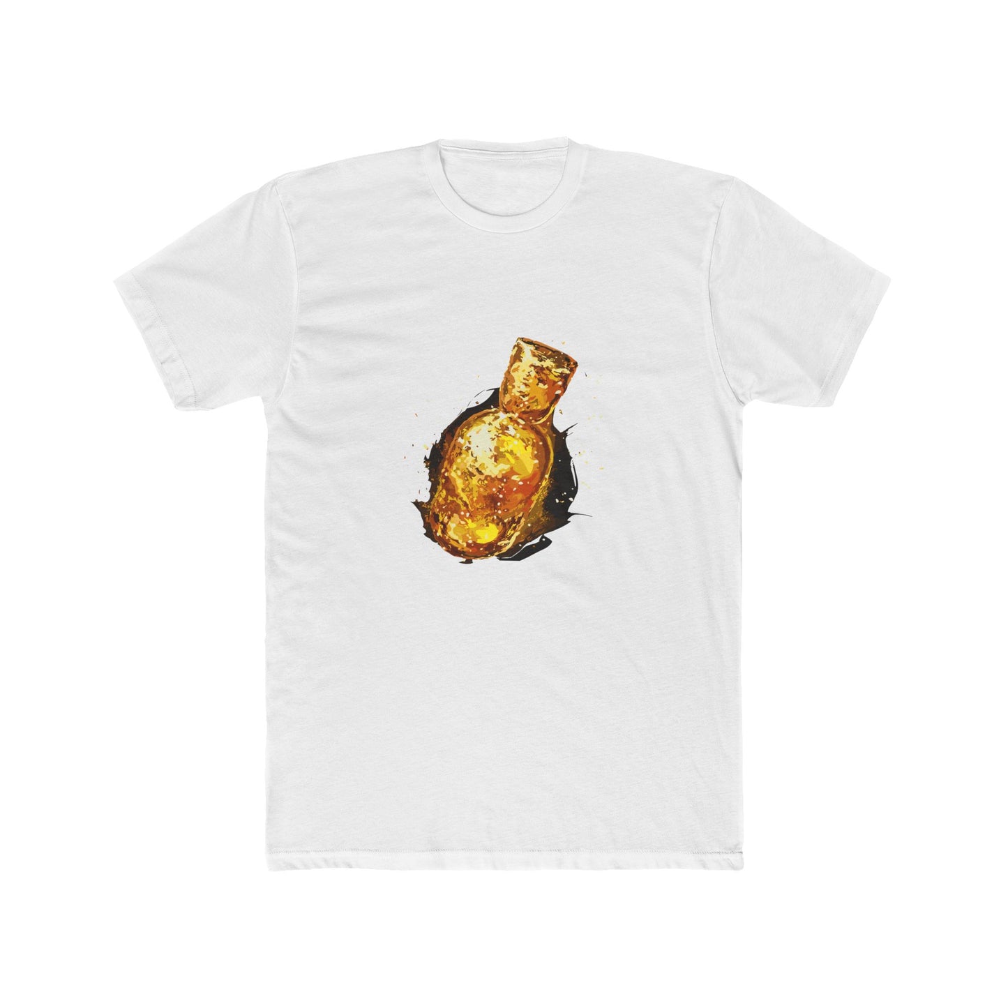 Dark Souls Orange Flusk Gaming Tshirt Unisex Cotton Crew Tee