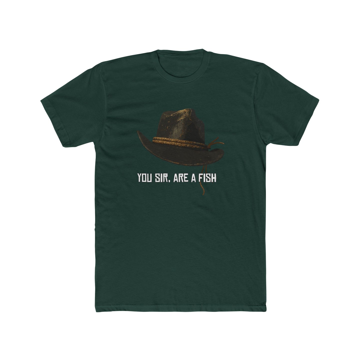 Red Dead Redemption You, sir, are a fish Tshirt Unisex Cotton Crew Tee
