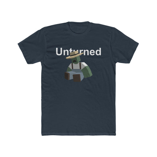 Unturned Video Game Survival Farmer Zombie Cotton Tshirt