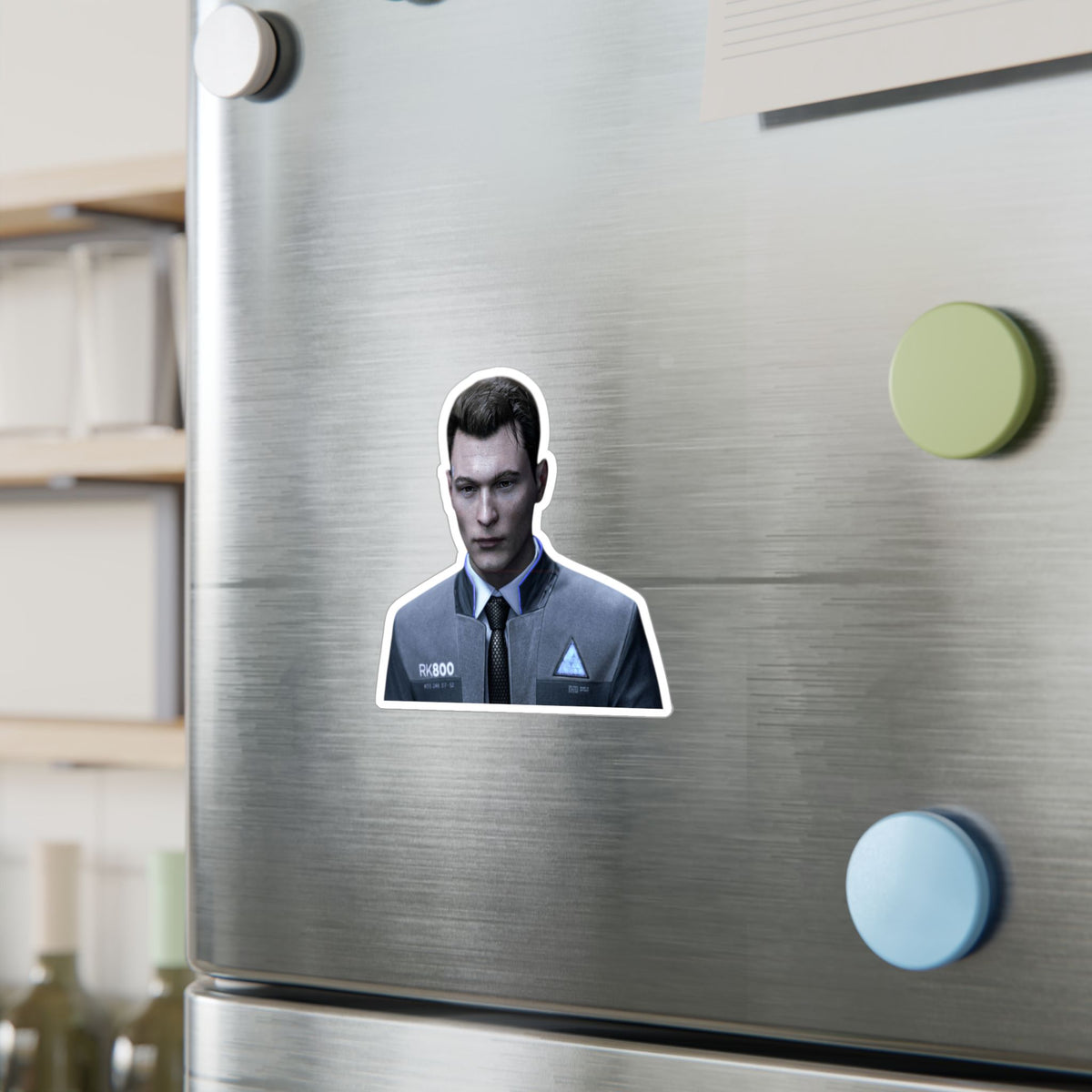 Detroit Become Human Connor 28 Stab Wounds Sticker