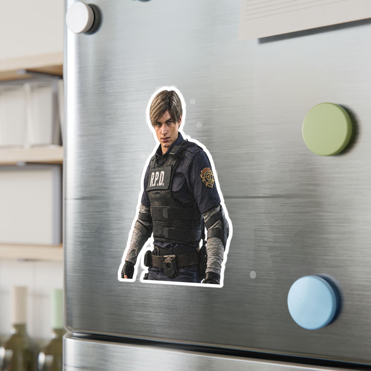Resident Evil 2 Leon S. Kennedy  Sticker No.3