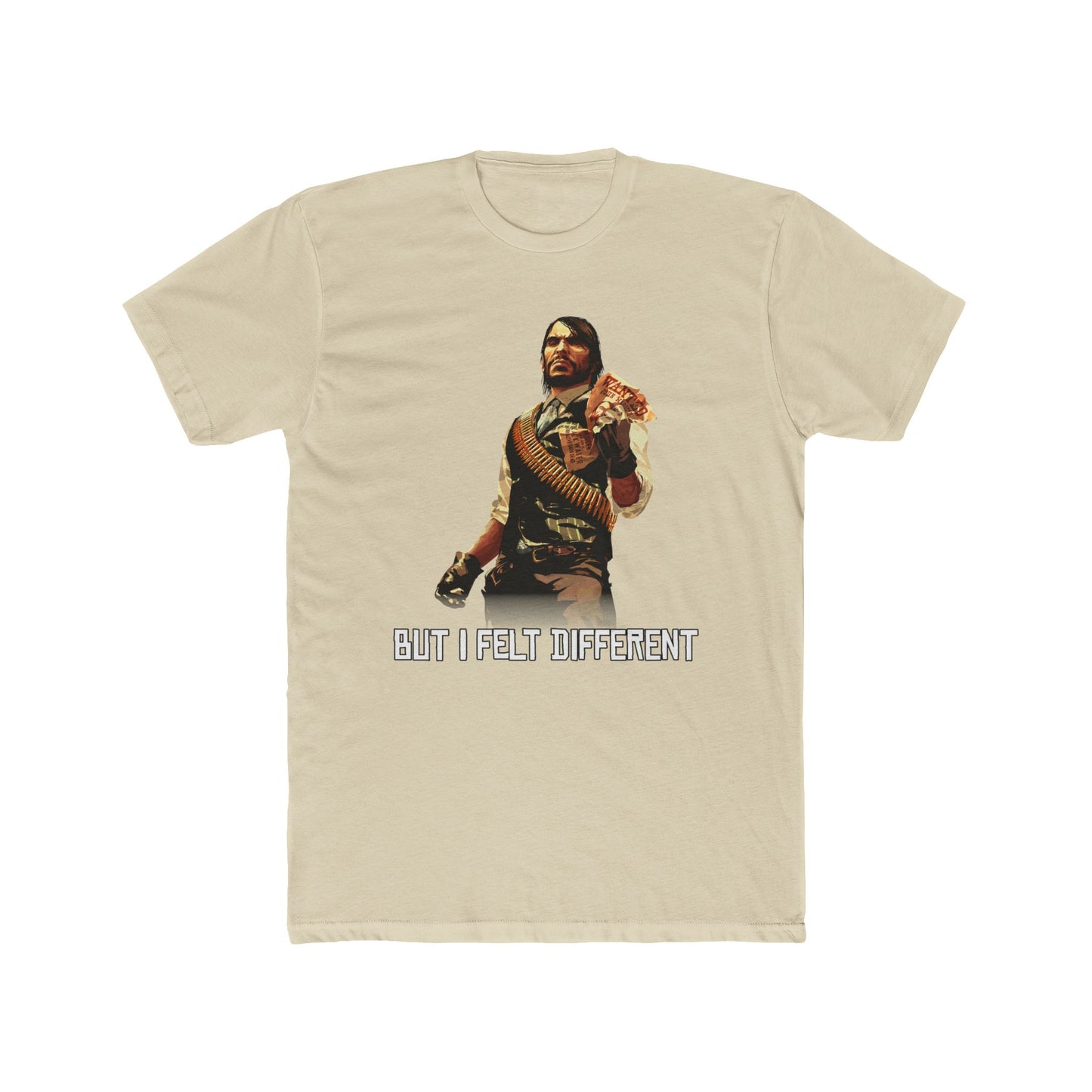 Red Dead Redemption But I Felt Different Tshirt Unisex Cotton Crew Tee