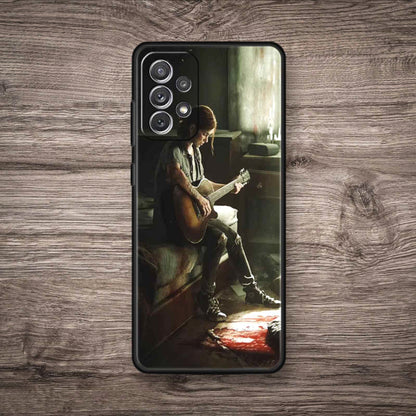 The Last of Us Ellie Playing Guitar Phone Case for Samsung