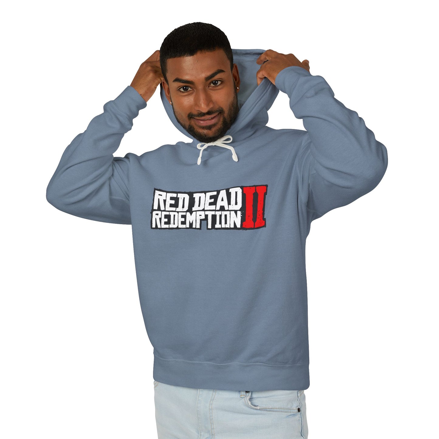 Red Dead Redemption II Premium Unisex Lightweight Hooded Sweatshirt