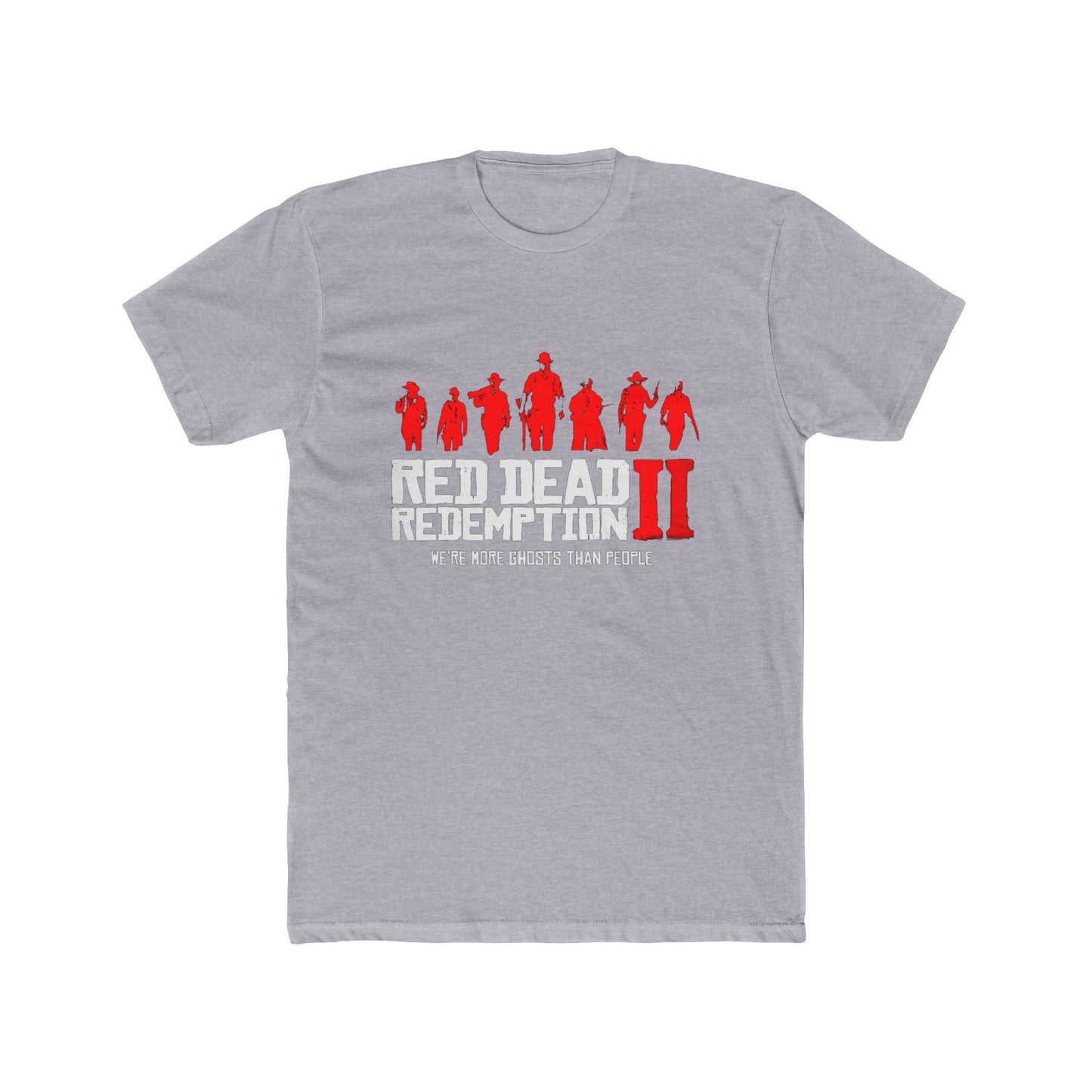 Red Dead Redemption Ghosts Tshirt Unisex Cotton Crew Tee