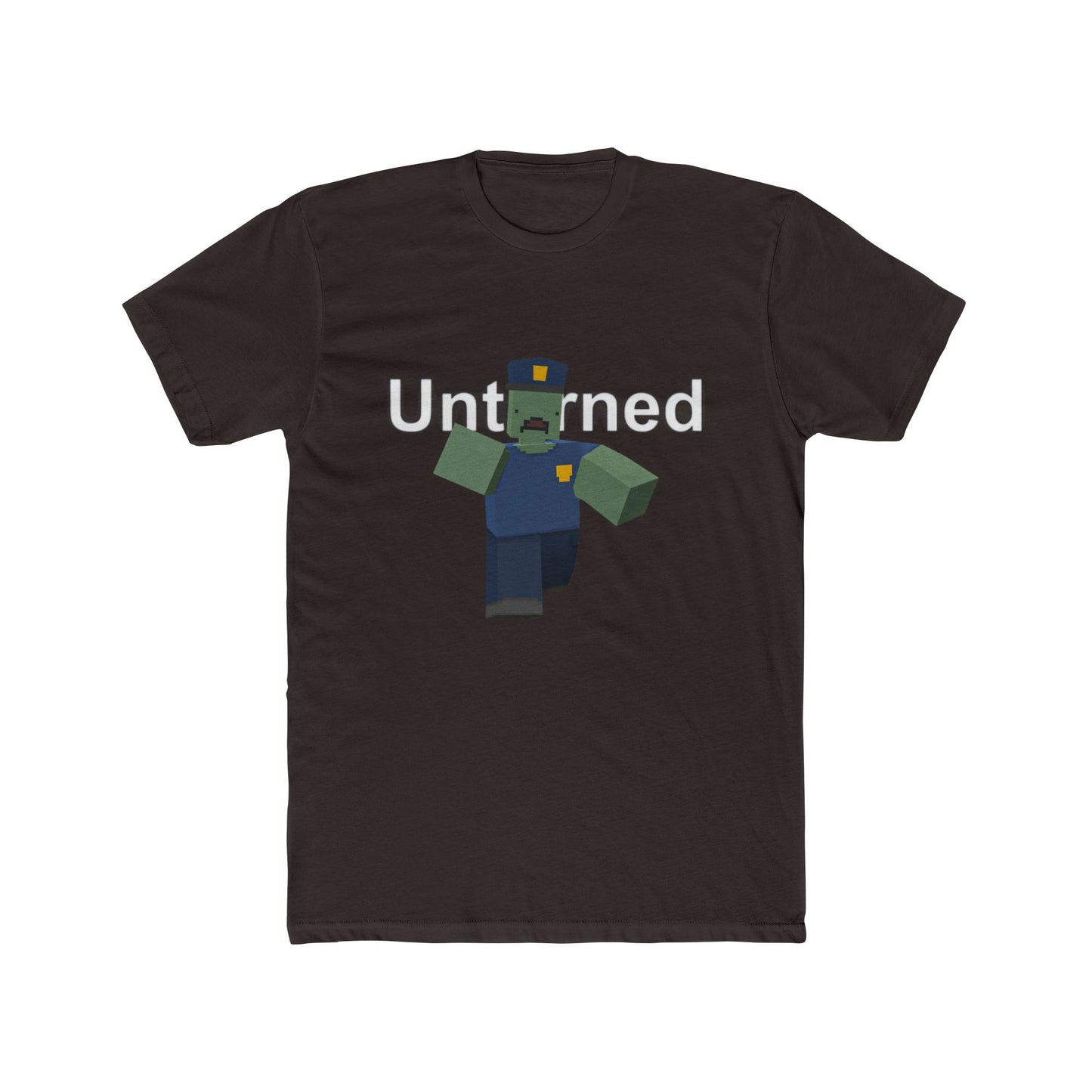 Unturned Video Game Survival Police Zombie Cotton Tshirt